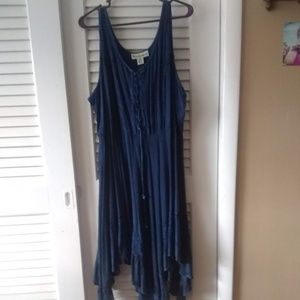 Womens Denim Dress Size 3X